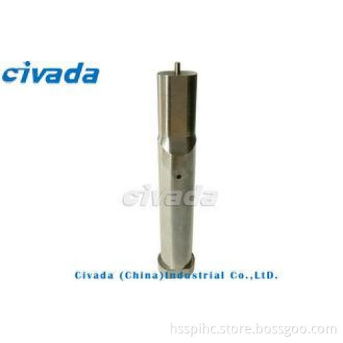 Tapped Jector Punch with Air Hole Carbide HSS Punches Hardn